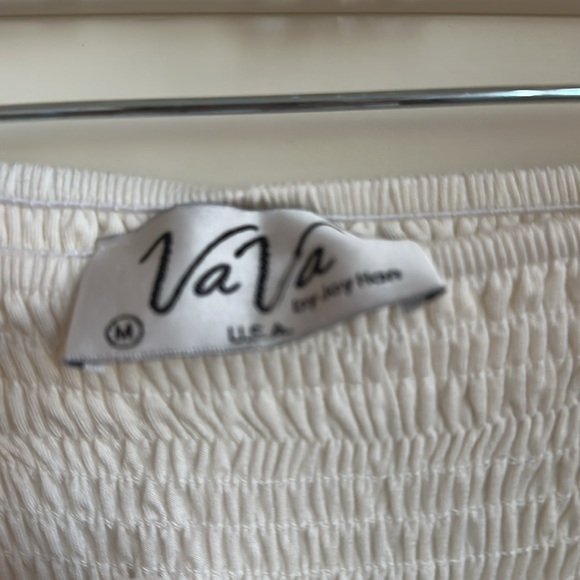 White Ruffled Skirt - Picture 3 of 4